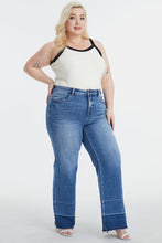 Load image into Gallery viewer, BAYEAS Full Size High Waist Cat&#39;s Whisker Wide Leg Jeans
