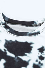 Load image into Gallery viewer, Tie-Dye Round Neck Short Sleeve Tunic Tee
