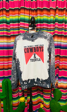 Load image into Gallery viewer, &quot;2 Things I don&#39;t chase Cowboys &amp; Tequila&quot; Custom Order Sweatshirts
