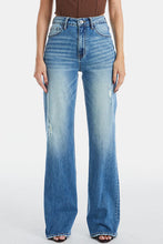 Load image into Gallery viewer, BAYEAS Full Size Ultra High-Waist Gradient Bootcut Jeans
