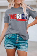 Load image into Gallery viewer, Letter Graphic Crewneck T-Shirt
