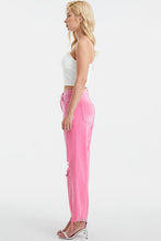 Load image into Gallery viewer, BAYEAS Full Size High Waist Distressed Raw Hem Jeans
