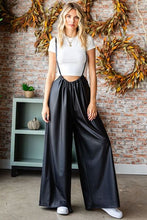Load image into Gallery viewer, First Love Drawstring Back Spaghetti Strap Wide Leg Overall
