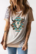 Load image into Gallery viewer, Round Neck Short Sleeve Graphic T-Shirt
