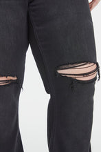 Load image into Gallery viewer, BAYEAS Full Size High Waist Distressed Raw Hem Flare Jeans
