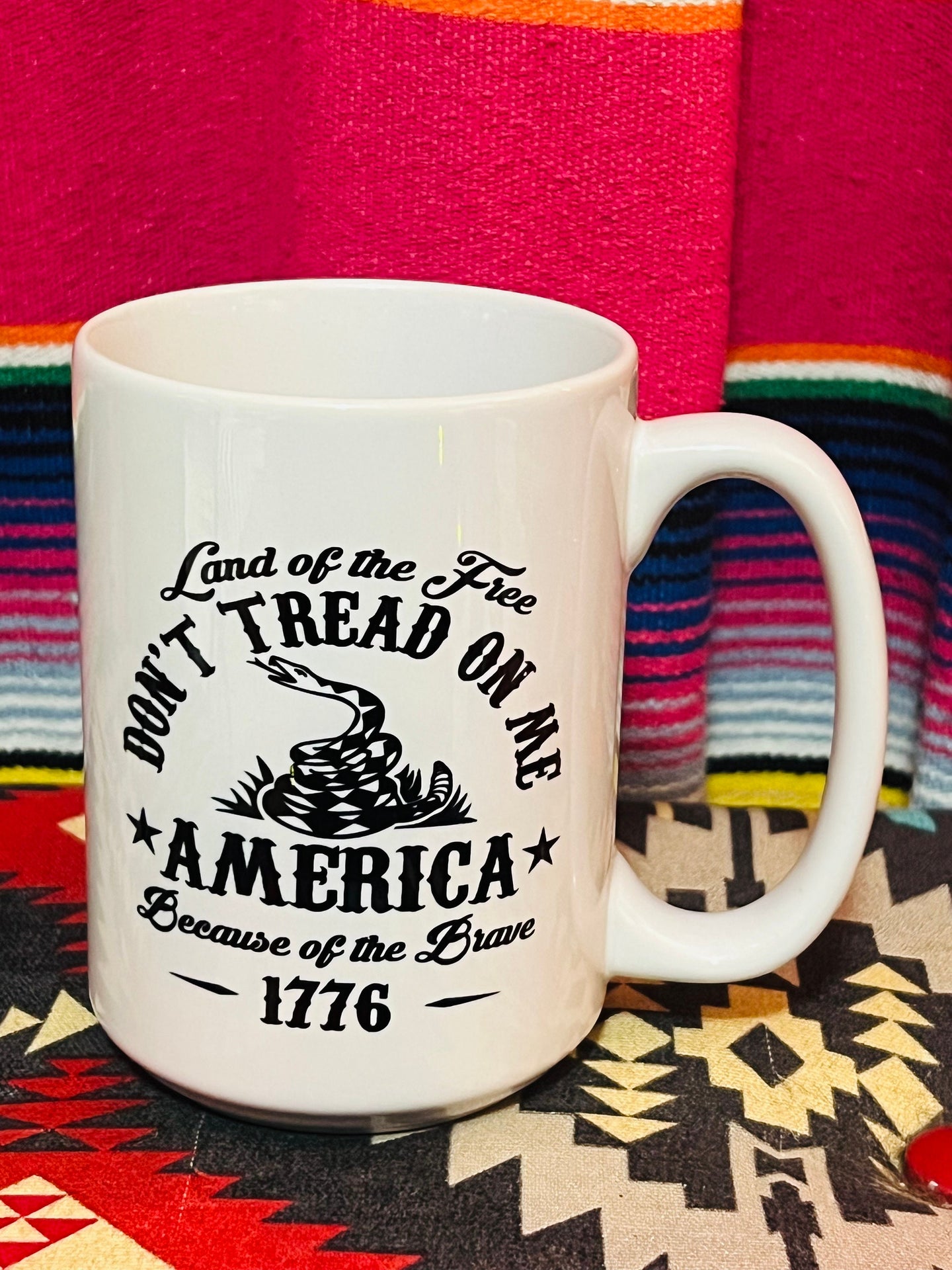 15oz Don’t Tread On Me Coffee Mug